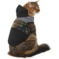 Frisco Army Camo Dog & Cat Hoodie 12 Frisco Army Camo Dog & Cat Hoodie -Pet Cat Store 368774 PT2. AC SS1800 V1669102815