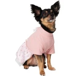 Frisco Tulle Hearts Dog & Cat Dress -Pet Cat Store 371070 PT3. AC SS1800 V1700690603