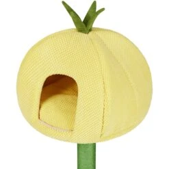 Frisco Pineapple 33.5" Plush Cat Scratching Post And Condo -Pet Cat Store 371361 PT2. AC SS1800 V1664373481