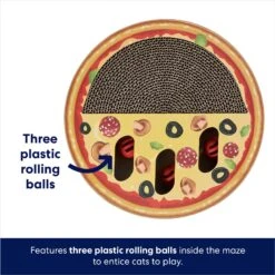 Frisco Interactive Maze & Scratch Cardboard Cat Toy With Catnip, Pizza 10 Frisco Interactive Maze & Scratch Cardboard Cat Toy With Catnip, Pizza -Pet Cat Store 506154 PT2. AC SS1800 V1671551753