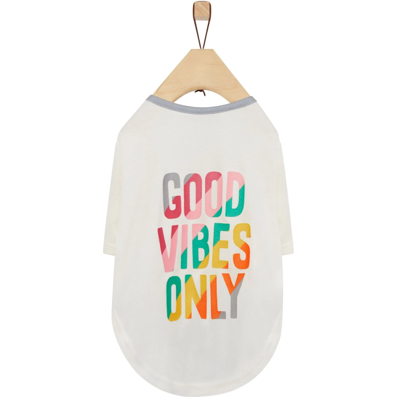 Frisco Good Vibes Only Dog & Cat T-Shirt 3 Frisco Good Vibes Only Dog & Cat T-Shirt
