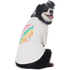 Frisco Good Vibes Only Dog & Cat T-Shirt 12 Frisco Good Vibes Only Dog & Cat T-Shirt -Pet Cat Store 608518 PT3. AC SS1800 V1676642216