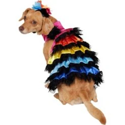 Frisco Ruffle Party Dog & Cat Dress + Headpiece 14 Frisco Ruffle Party Dog & Cat Dress + Headpiece -Pet Cat Store 707350 PT3. AC SS1800 V1689278371