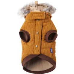Frisco Heavy Weight Lux Corduroy Insulated Dog & Cat Coat With Fur Trimmed Hood 15 Frisco Heavy Weight Lux Corduroy Insulated Dog & Cat Coat With Fur Trimmed Hood -Pet Cat Store 719966 PT4. AC SS1800 V1692978846