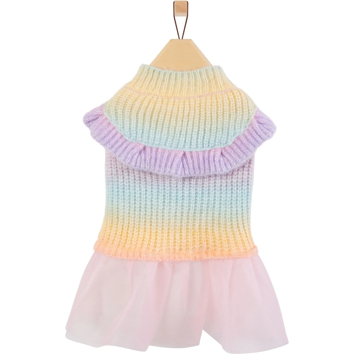 Frisco Rainbow Dog & Cat Sweater Dress 6 Frisco Rainbow Dog & Cat Sweater Dress - Image 4
