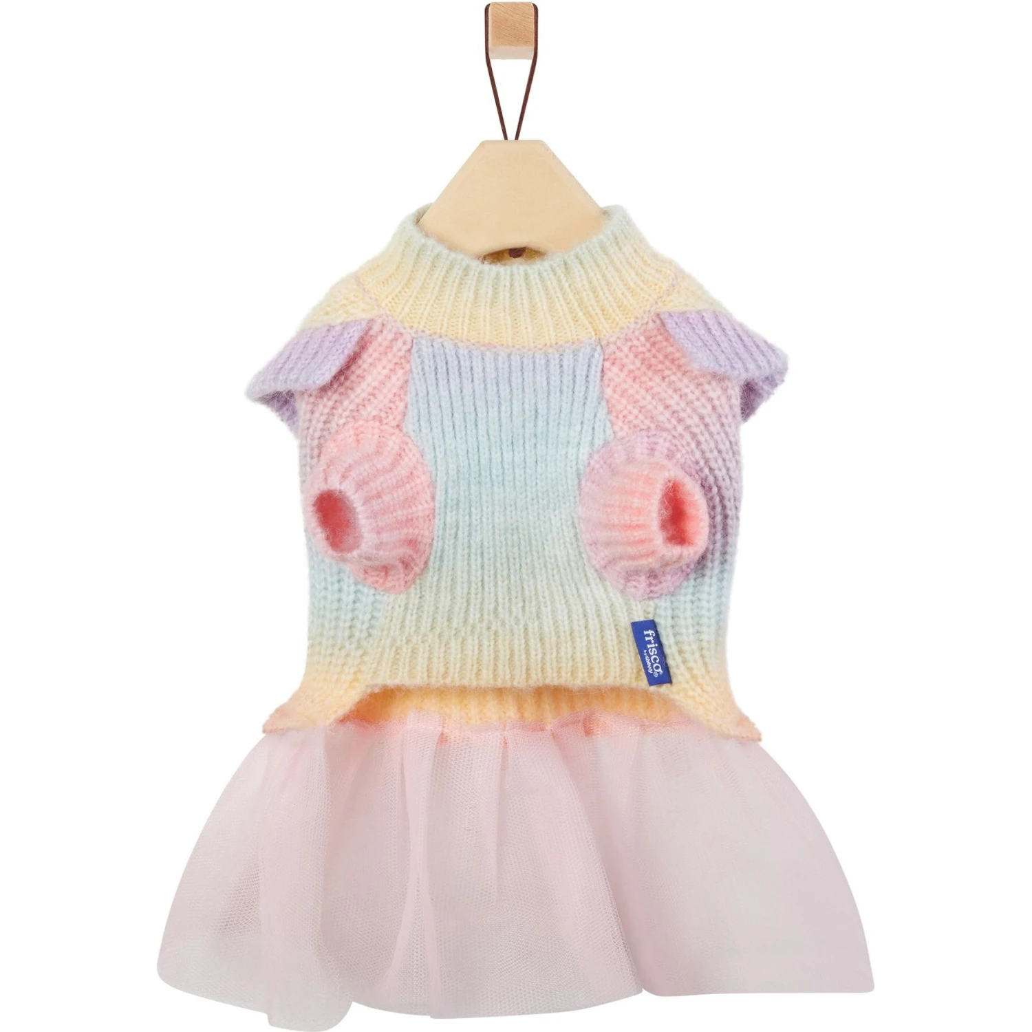 Frisco Rainbow Dog & Cat Sweater Dress 7 Frisco Rainbow Dog & Cat Sweater Dress - Image 5
