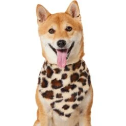Frisco Leopard Faux Fur Dog & Cat Bandana 12 Frisco Leopard Faux Fur Dog & Cat Bandana -Pet Cat Store 733894 PT2. AC SS1800 V1692971090