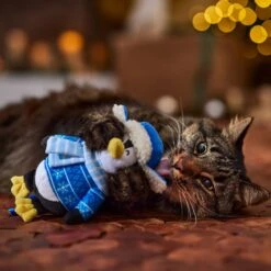 Frisco Holiday Penguin Plush Kicker Cat Toy With Catnip -Pet Cat Store 740086 PT3. AC SS1800 V1695043406