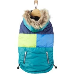 Frisco Heavy Weight Urban City Colorblock Dog & Cat Parka With Sherpa Lining -Pet Cat Store 742262 PT3. AC SS1800 V1693234040