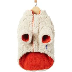 Frisco Medium Weight Quilted Sherpa Dog & Cat Zipper Coat -Pet Cat Store 744166 PT4. AC SS1800 V1692978614