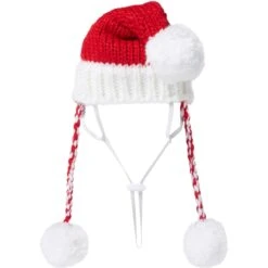 Frisco Chunky Knit Santa Dog & Cat Hat -Pet Cat Store 744878 PT3. AC SS1800 V1694802017