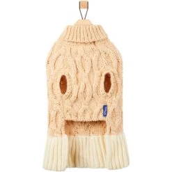 Frisco Cable Knit Dog & Cat Sweater Dress With Velvet Bow -Pet Cat Store 745838 PT5. AC SS1800 V1694793759