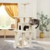 Frisco 62-in Faux Fur Cat Tree & Condo -Pet Cat Store 92259 MAIN. AC SS1800 V1667227449