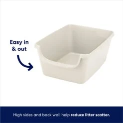 Frisco High Sided Cat Litter Box, Extra Large & Frisco Rectangular Cat Litter Mat -Pet Cat Store 933398 PT3. AC SS1800 V1692305628