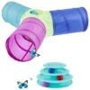 Frisco Foldable Play Tri-Tunnel Cat Toy & Frisco Butterfly Cat Tracks Cat Toy -Pet Cat Store 933438 MAIN. AC SS1800 V1692303358