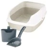 Frisco Open Top Cat Litter Box With Rim, Large & Frisco Plastic Litter Scooper With Caddy -Pet Cat Store 947526 MAIN. AC SS1800 V1693602686