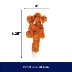 Frisco Squirrel Plush Cat Toy With Refillable Catnip & Frisco Bird With Feathers Teaser Wand Cat Toy With Catnip -Pet Cat Store 962030 PT2. AC SS1800 V1694783954