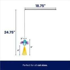 Frisco Fabric Teaser Wand Cat Toy & Frisco Bird With Feathers Teaser Wand Cat Toy With Catnip -Pet Cat Store 962094 PT6. AC SS1800 V1694782977
